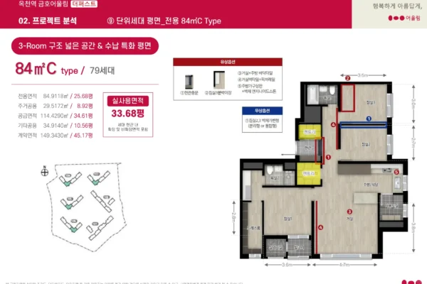 옥천역 금호어울림 더퍼스트 유닛안내 003